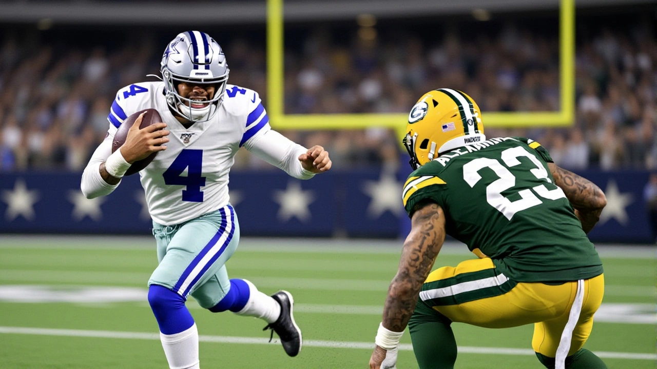 Packers vs. Cowboys End 40-40 Overtime Thriller at AT&T Stadium