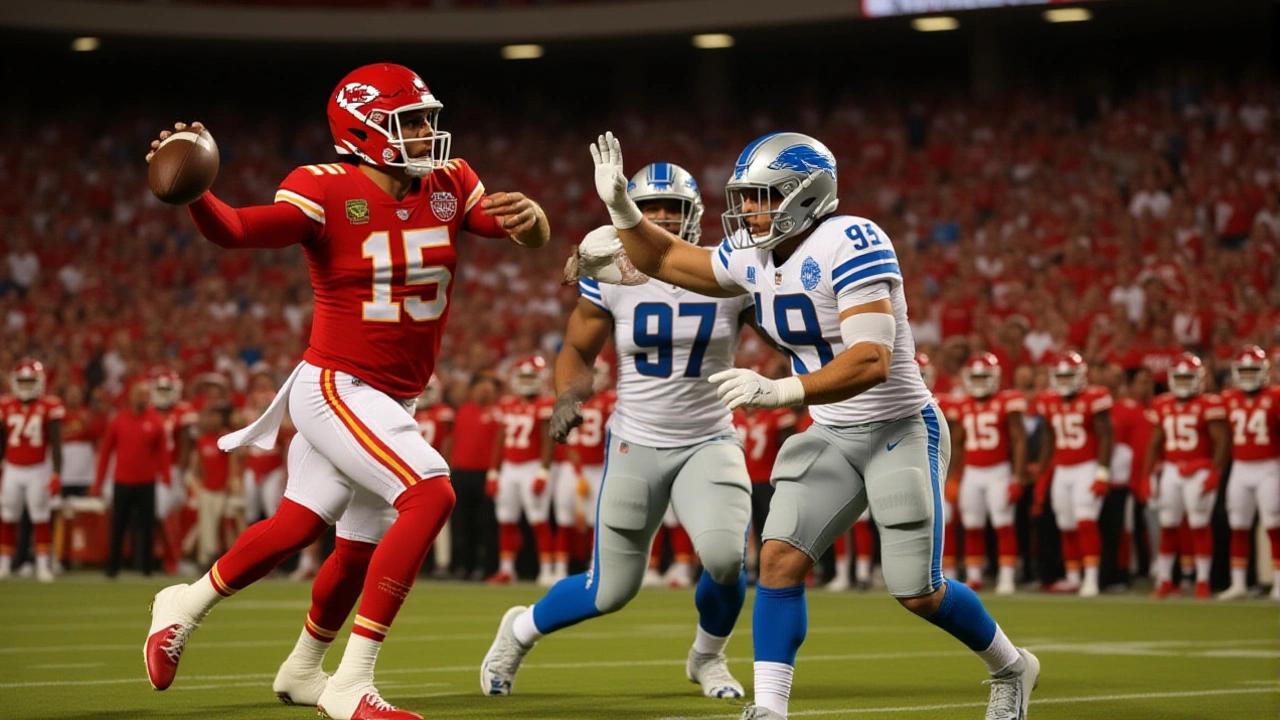 Chiefs Hold Lions to 17 as Mahomes Throws 3 TDs in 30-17 Victory